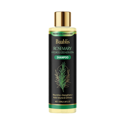 🌱 Buablis® Organic Rosemary Hair Growth Shampoo,Fast Hair Growth, Anti Hair Loss, Deep Damage Repair with Smoothing, Oil Control & Dandruff Care✅