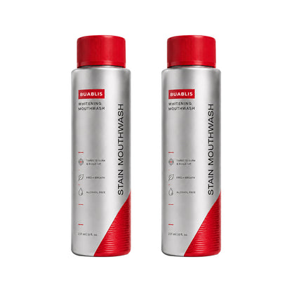 🔥Buablis Stain Mouthwash-Deep clean & visibly brighter smile in one rinse