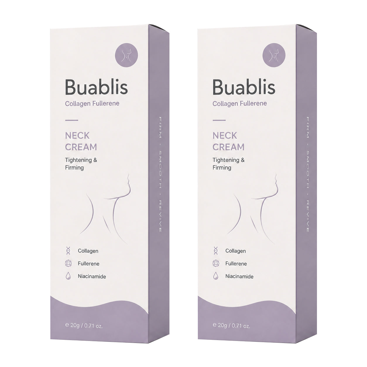 Roller Massage Neck Cream 🧴 Collagen & Hyaluronic Acid | Firms Neck, Reduces Wrinkles & Double Chin