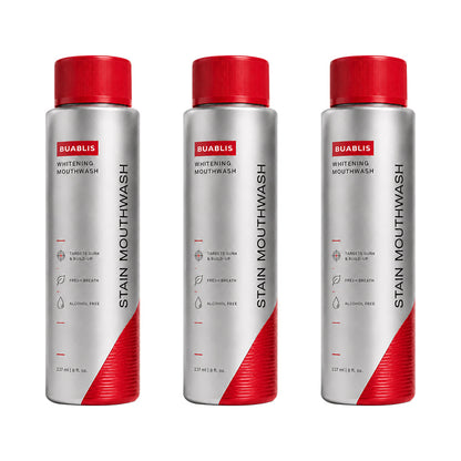 🔥Buablis Stain Mouthwash-Deep clean & visibly brighter smile in one rinse