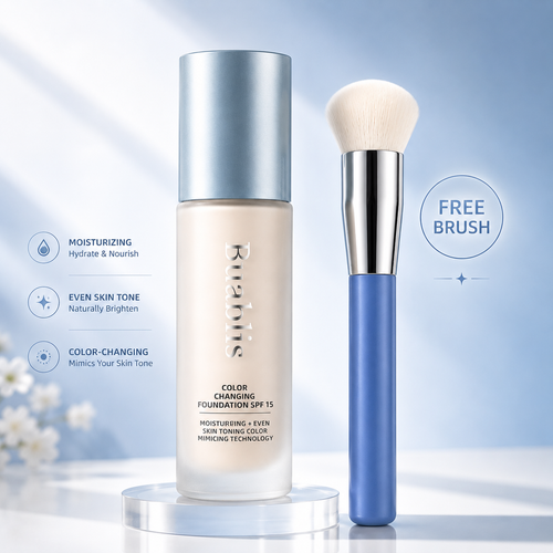Color Changing Foundation SPF 15 - instantly brightens, hydrates & smooths your skin