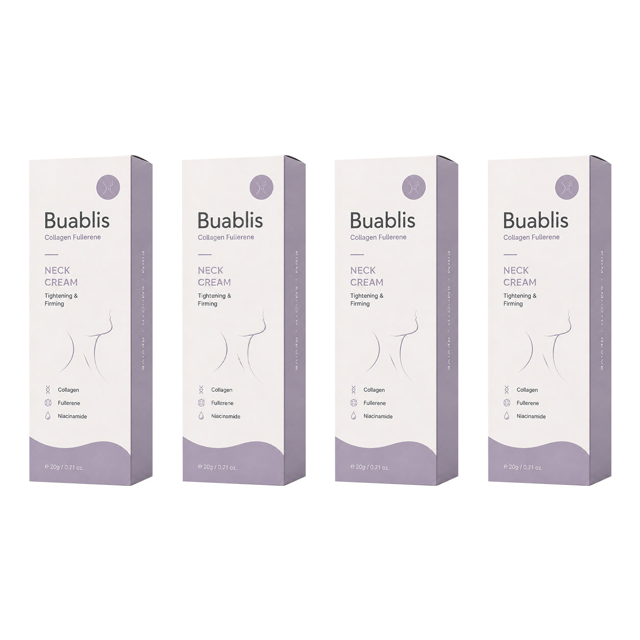 Roller Massage Neck Cream 🧴 Collagen & Hyaluronic Acid | Firms Neck, Reduces Wrinkles & Double Chin