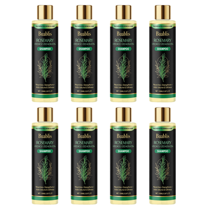 🌱 Buablis® Organic Rosemary Hair Growth Shampoo,Fast Hair Growth, Anti Hair Loss, Deep Damage Repair with Smoothing, Oil Control & Dandruff Care✅
