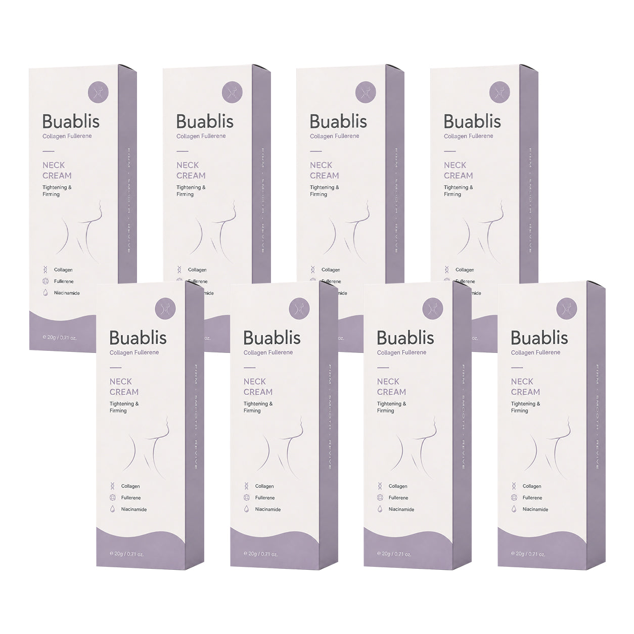 Roller Massage Neck Cream 🧴 Collagen & Hyaluronic Acid | Firms Neck, Reduces Wrinkles & Double Chin