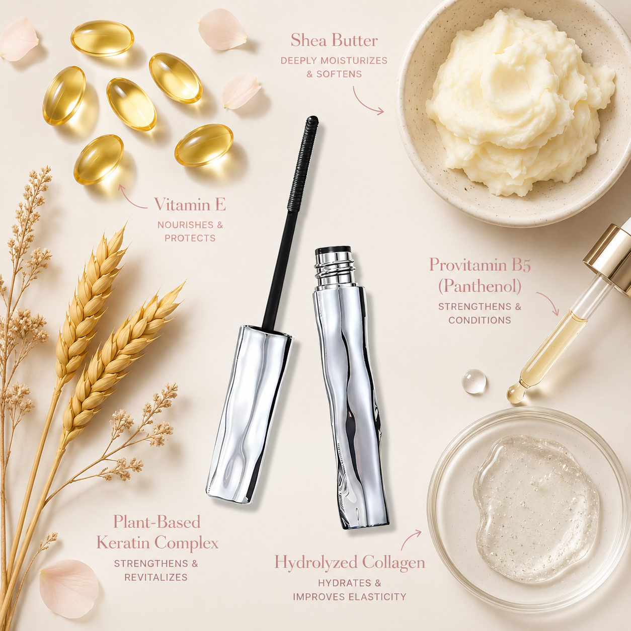 Waterproof Fibre Mascara💧 – Volume & Length without Clumping for Dramatic Moments