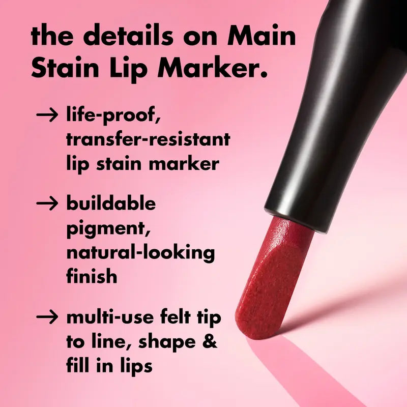 Main Stain Lipliner Marker - Long-Lasting Lip Color Tool for Precise Lip Definition✨