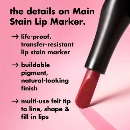 Main Stain Lipliner Marker - Long-Lasting Lip Color Tool for Precise Lip Definition✨