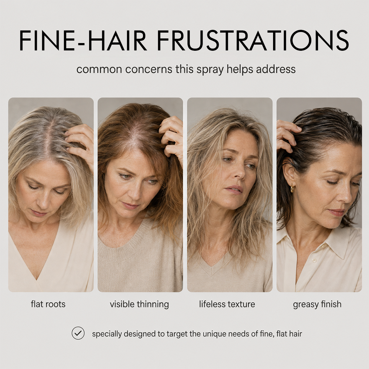 Last Day Promotion 50% OFF🔥Fluffy Hair Shaping Spray Long Lasting Volumizing Mist with Peach Fragrance